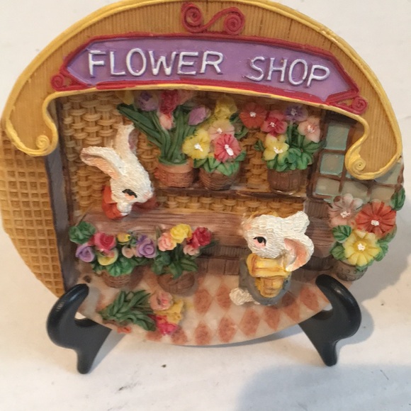 NWOT Vintage 1990s mini Easter collectible plates - Picture 2 of 4